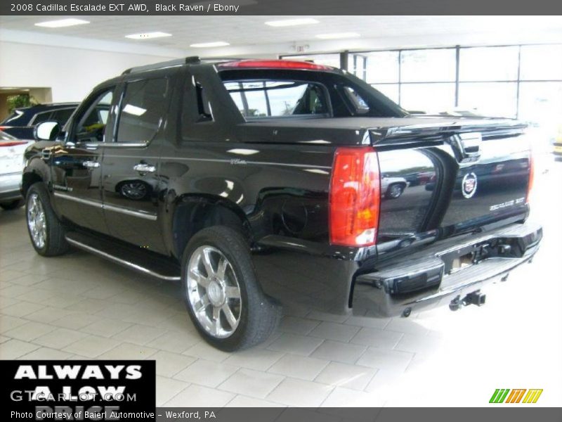 Black Raven / Ebony 2008 Cadillac Escalade EXT AWD
