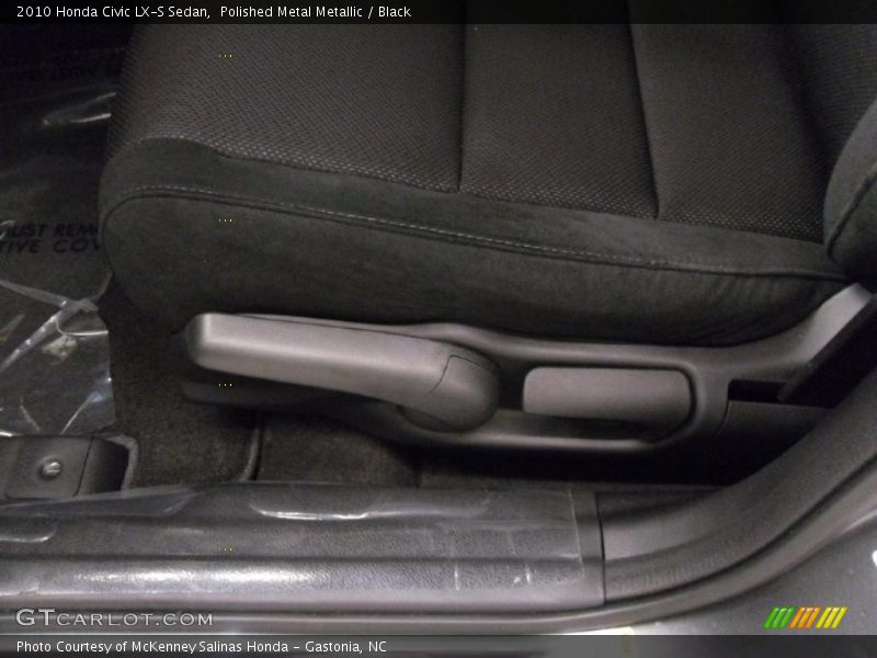 Polished Metal Metallic / Black 2010 Honda Civic LX-S Sedan