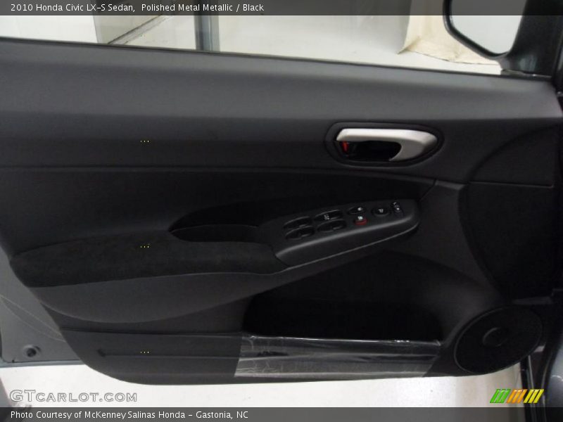 Polished Metal Metallic / Black 2010 Honda Civic LX-S Sedan