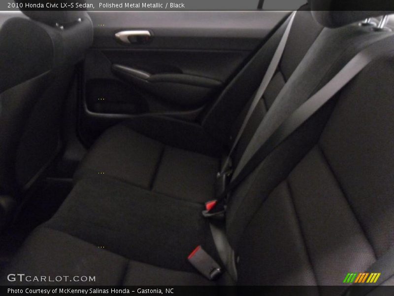 Polished Metal Metallic / Black 2010 Honda Civic LX-S Sedan