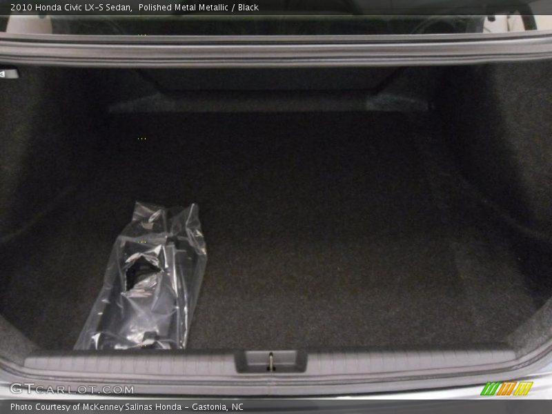 Polished Metal Metallic / Black 2010 Honda Civic LX-S Sedan