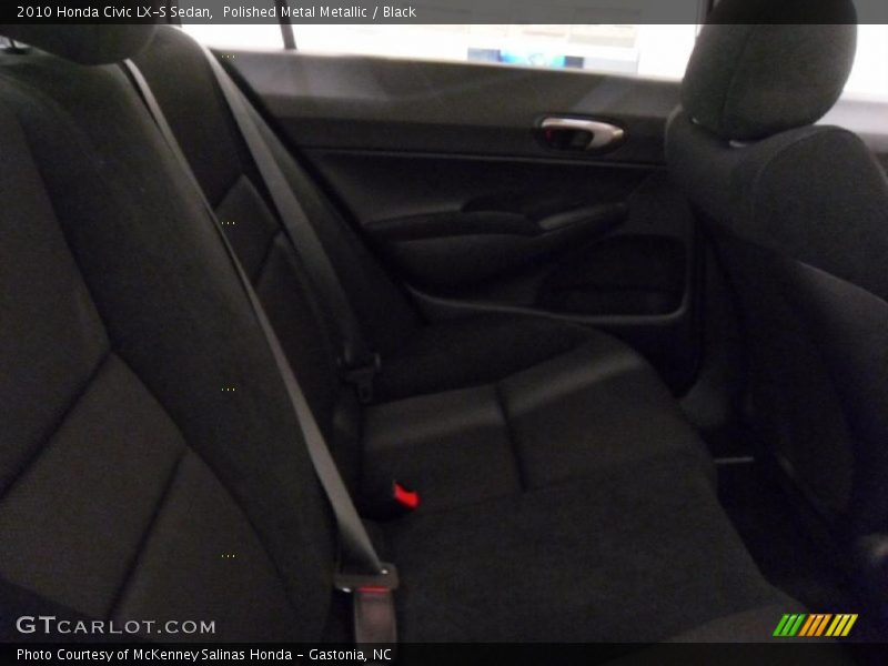 Polished Metal Metallic / Black 2010 Honda Civic LX-S Sedan