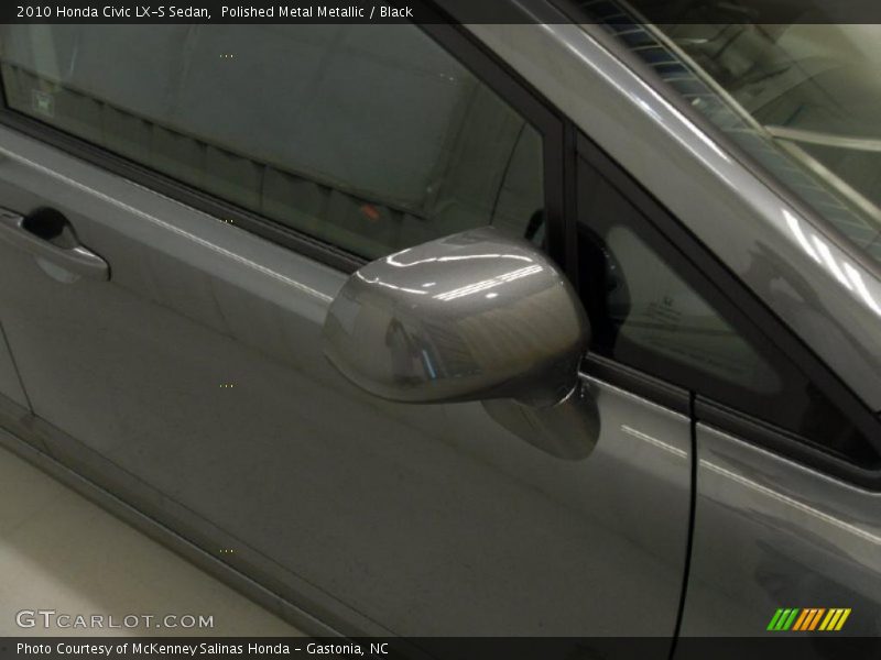 Polished Metal Metallic / Black 2010 Honda Civic LX-S Sedan