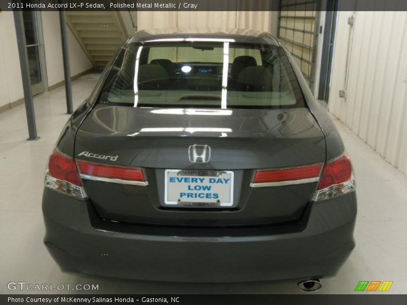 Polished Metal Metallic / Gray 2011 Honda Accord LX-P Sedan