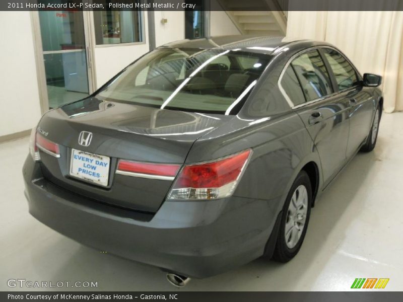 Polished Metal Metallic / Gray 2011 Honda Accord LX-P Sedan