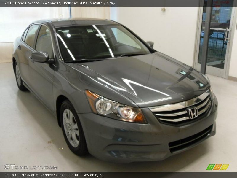 Polished Metal Metallic / Gray 2011 Honda Accord LX-P Sedan
