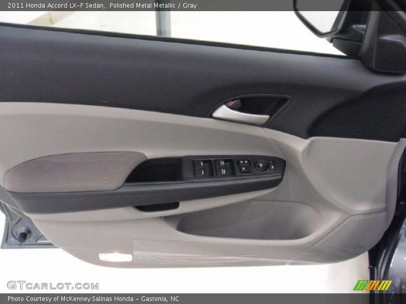 Polished Metal Metallic / Gray 2011 Honda Accord LX-P Sedan