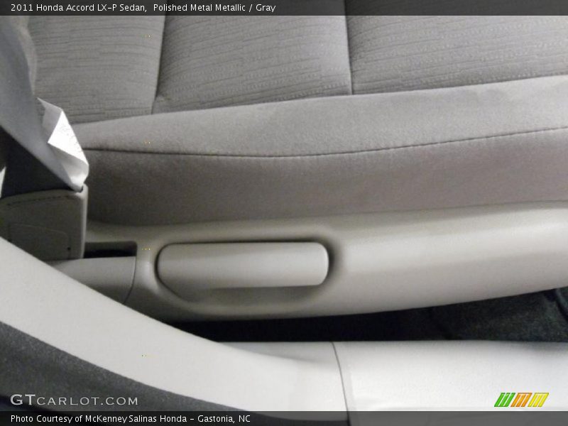 Polished Metal Metallic / Gray 2011 Honda Accord LX-P Sedan