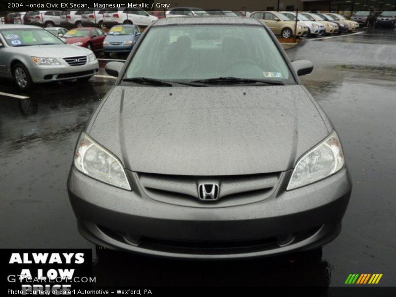 Magnesium Metallic / Gray 2004 Honda Civic EX Sedan