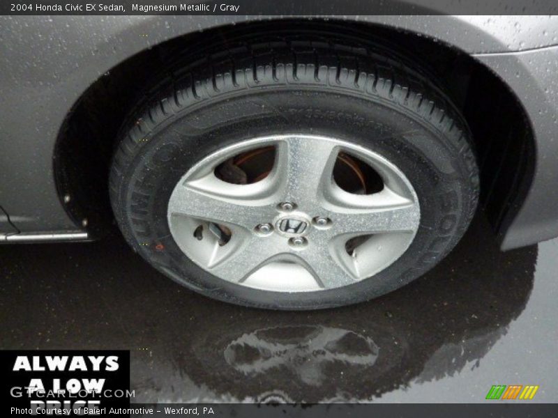Magnesium Metallic / Gray 2004 Honda Civic EX Sedan