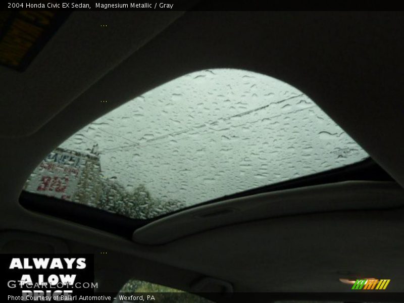 Magnesium Metallic / Gray 2004 Honda Civic EX Sedan