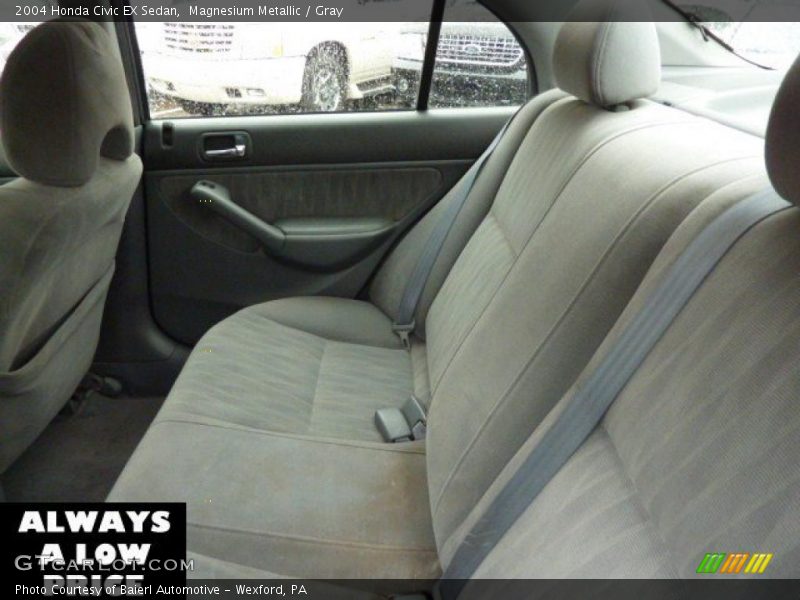 Magnesium Metallic / Gray 2004 Honda Civic EX Sedan