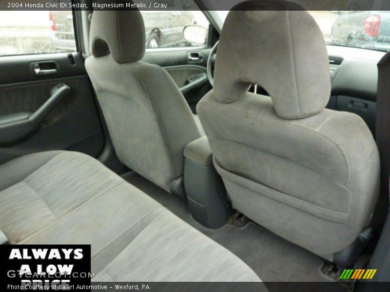 Magnesium Metallic / Gray 2004 Honda Civic EX Sedan