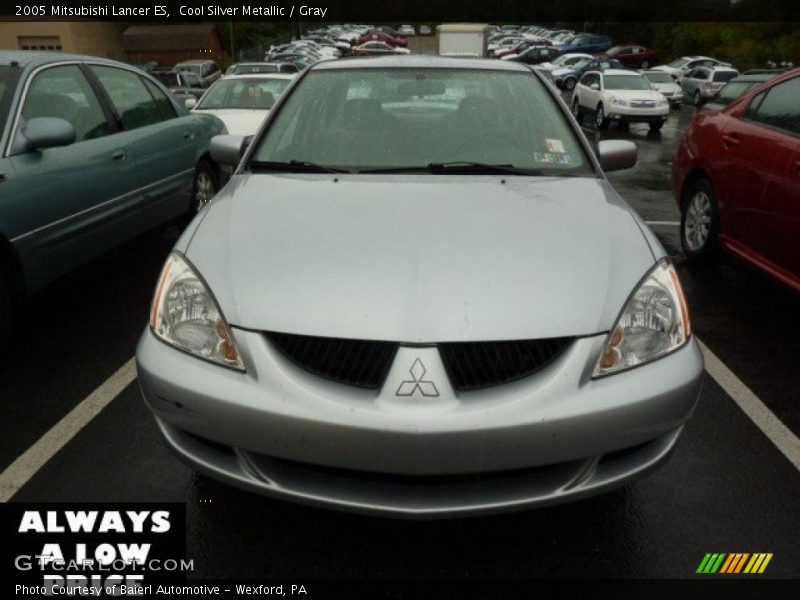 Cool Silver Metallic / Gray 2005 Mitsubishi Lancer ES