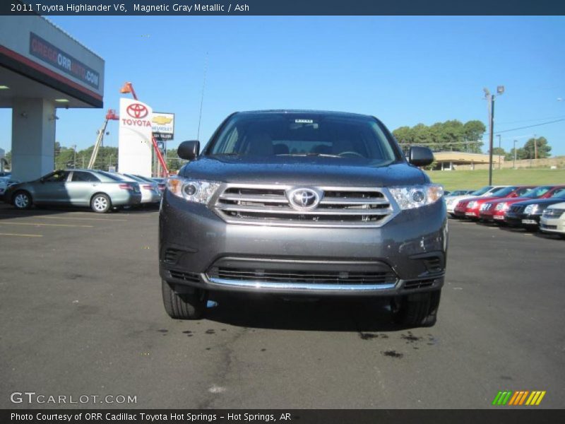 Magnetic Gray Metallic / Ash 2011 Toyota Highlander V6