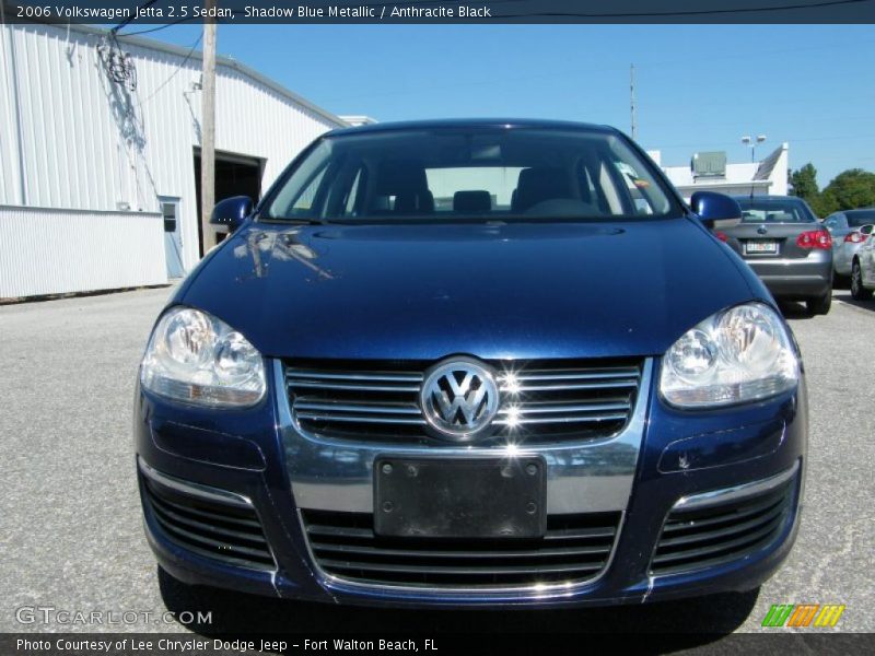 Shadow Blue Metallic / Anthracite Black 2006 Volkswagen Jetta 2.5 Sedan