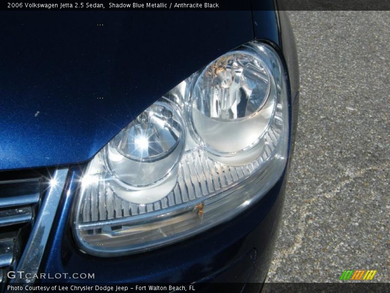 Shadow Blue Metallic / Anthracite Black 2006 Volkswagen Jetta 2.5 Sedan