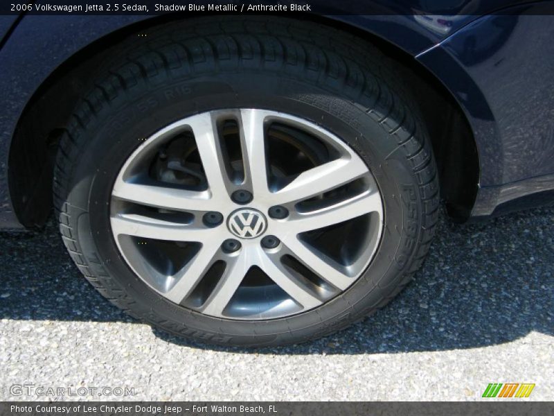 Shadow Blue Metallic / Anthracite Black 2006 Volkswagen Jetta 2.5 Sedan