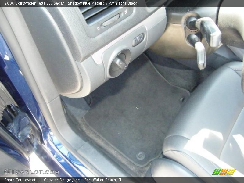 Shadow Blue Metallic / Anthracite Black 2006 Volkswagen Jetta 2.5 Sedan