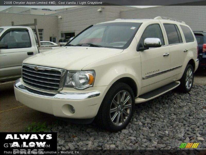 Cool Vanilla / Light Graystone 2008 Chrysler Aspen Limited 4WD