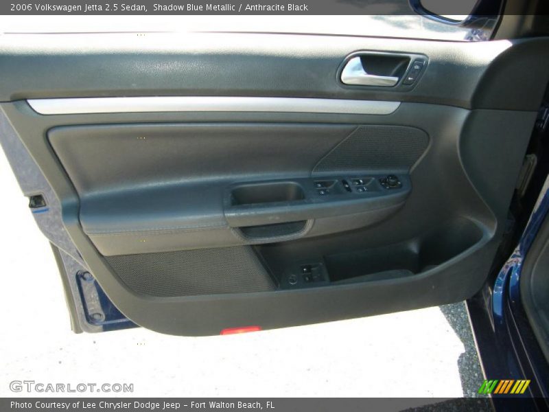 Shadow Blue Metallic / Anthracite Black 2006 Volkswagen Jetta 2.5 Sedan