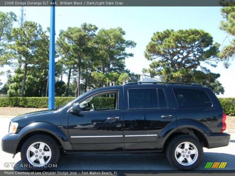 Brilliant Black / Dark/Light Slate Gray 2008 Dodge Durango SLT 4x4