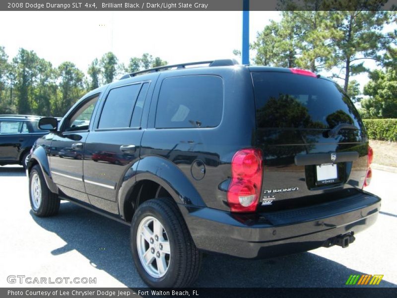 Brilliant Black / Dark/Light Slate Gray 2008 Dodge Durango SLT 4x4