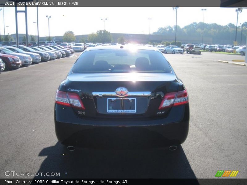 Black / Ash 2011 Toyota Camry XLE V6