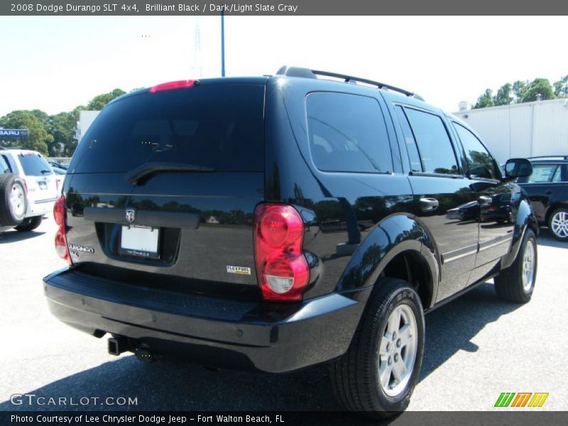 Brilliant Black / Dark/Light Slate Gray 2008 Dodge Durango SLT 4x4