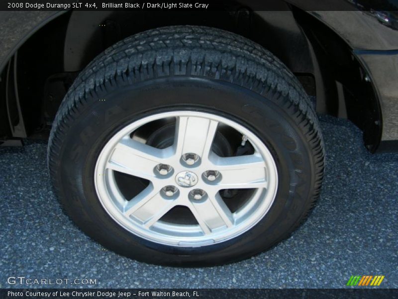 Brilliant Black / Dark/Light Slate Gray 2008 Dodge Durango SLT 4x4