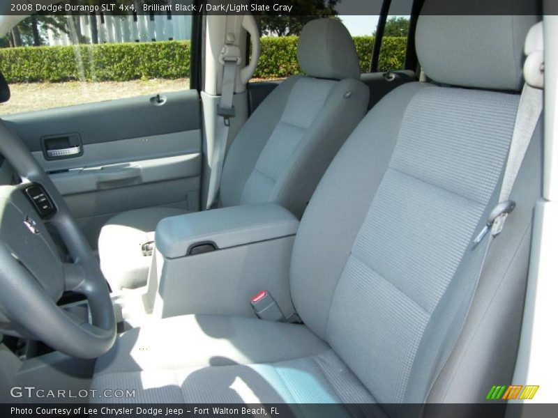 Brilliant Black / Dark/Light Slate Gray 2008 Dodge Durango SLT 4x4