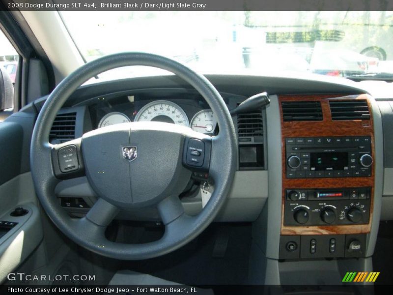 Brilliant Black / Dark/Light Slate Gray 2008 Dodge Durango SLT 4x4