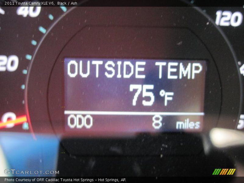 Black / Ash 2011 Toyota Camry XLE V6