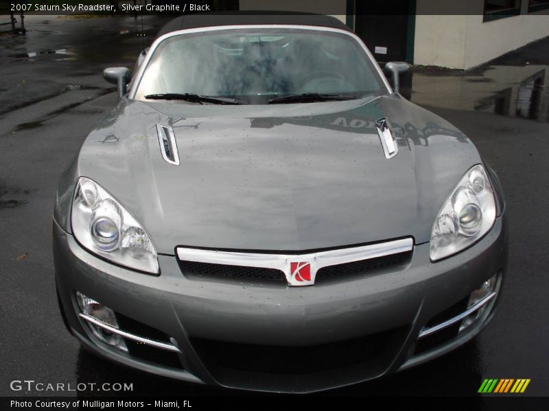 Silver Graphite / Black 2007 Saturn Sky Roadster