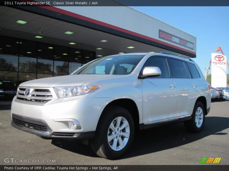 Classic Silver Metallic / Ash 2011 Toyota Highlander SE