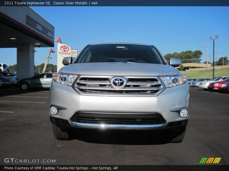Classic Silver Metallic / Ash 2011 Toyota Highlander SE