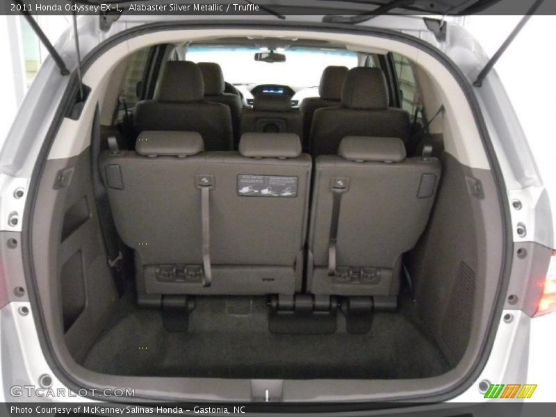 Alabaster Silver Metallic / Truffle 2011 Honda Odyssey EX-L