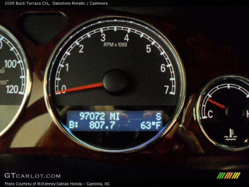 Slatestone Metallic / Cashmere 2006 Buick Terraza CXL