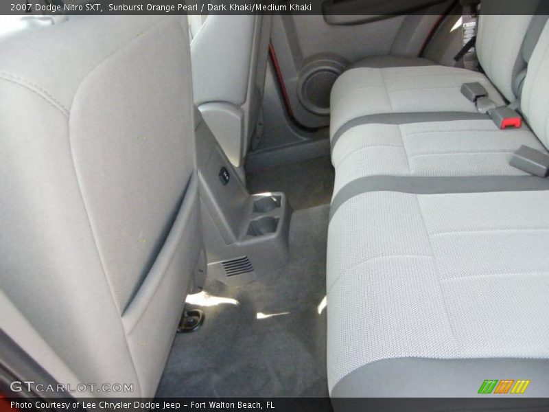Sunburst Orange Pearl / Dark Khaki/Medium Khaki 2007 Dodge Nitro SXT