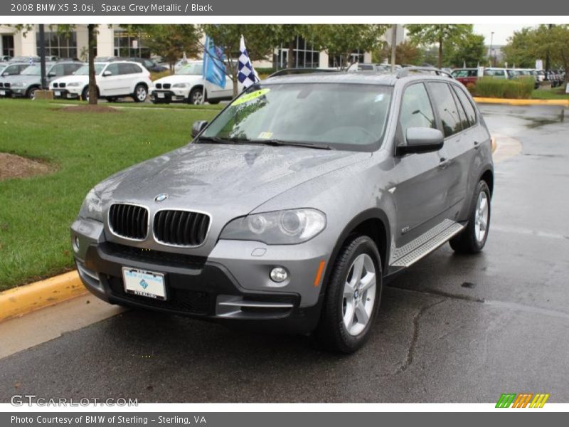 Space Grey Metallic / Black 2008 BMW X5 3.0si