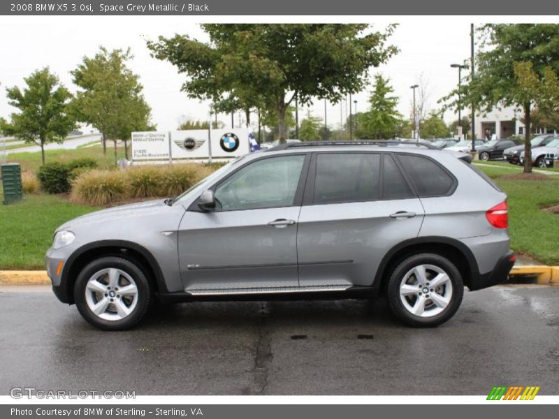 Space Grey Metallic / Black 2008 BMW X5 3.0si