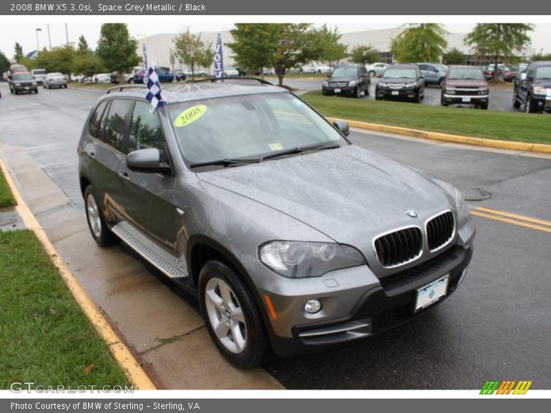Space Grey Metallic / Black 2008 BMW X5 3.0si