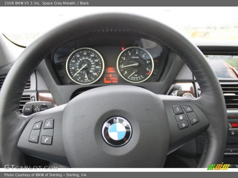 Space Grey Metallic / Black 2008 BMW X5 3.0si