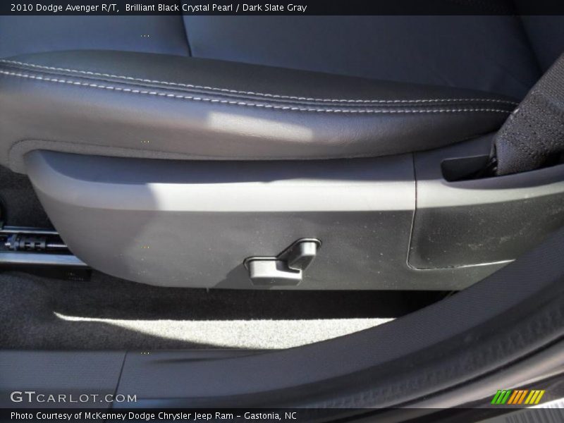 Brilliant Black Crystal Pearl / Dark Slate Gray 2010 Dodge Avenger R/T