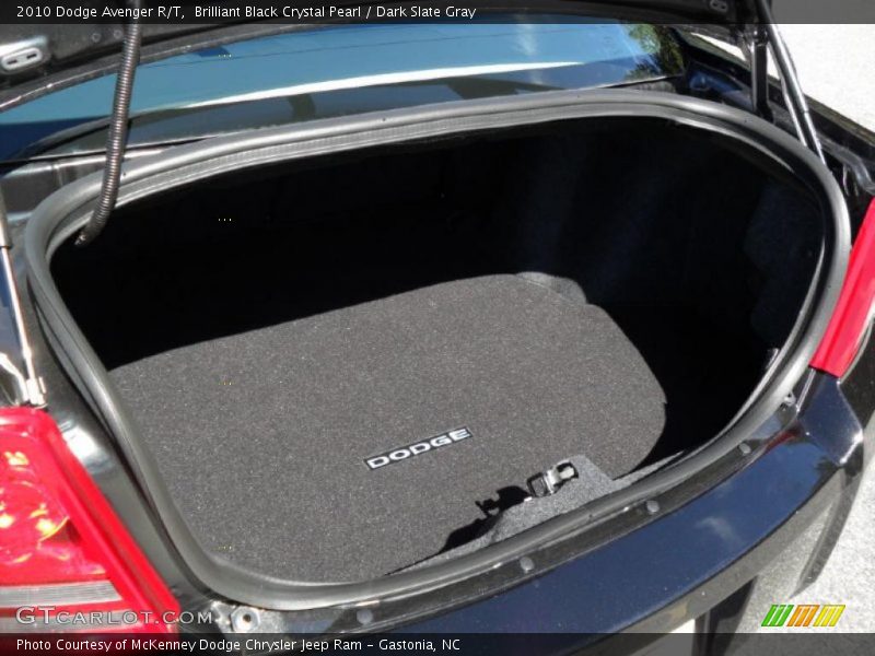 Brilliant Black Crystal Pearl / Dark Slate Gray 2010 Dodge Avenger R/T