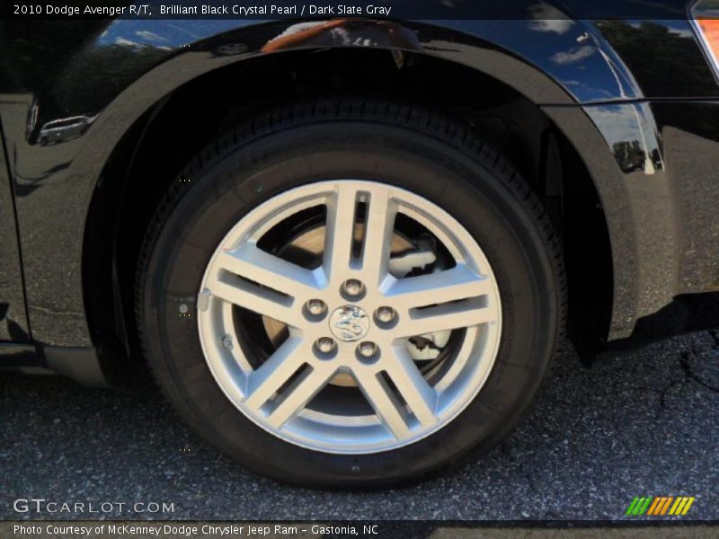 Brilliant Black Crystal Pearl / Dark Slate Gray 2010 Dodge Avenger R/T