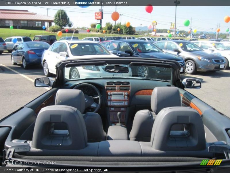 Titanium Metallic / Dark Charcoal 2007 Toyota Solara SLE V6 Convertible