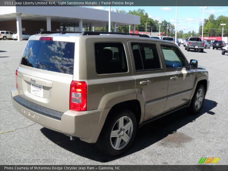 Light Sandstone Metallic / Pastel Pebble Beige 2011 Jeep Liberty Limited 4x4