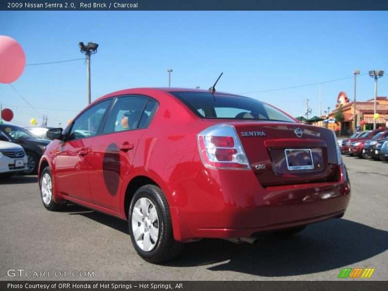 Red Brick / Charcoal 2009 Nissan Sentra 2.0