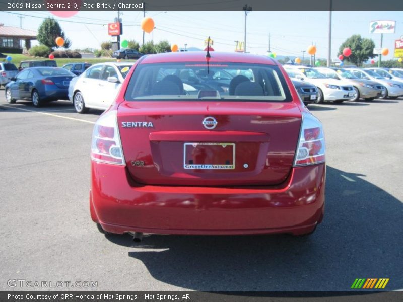 Red Brick / Charcoal 2009 Nissan Sentra 2.0